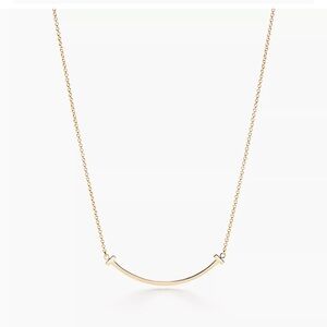 Tiffany necklace gold